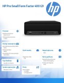 HP Inc. Komputer stacjonarny Pro Small Form Factor 400 G9 i7-13700 1TB/32GB/DVD/W11P 6U4Y4EA