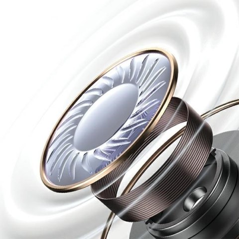 USAMS Słuchawki Bluetooth TWS 5.3 X-Don Series Dual microfon ENC czarne