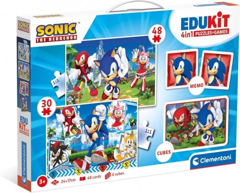 Clementoni Zestaw gier Edukit Sonic