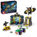 LEGO Klocki Super Heroes 76272 Jaskinia Batmana z Batmanem, Batgirl i Jokerem