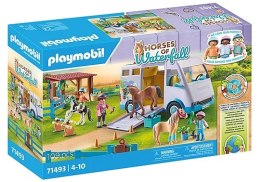 Playmobil Zestaw figurek Horses 71493 Mobilna nauka jazdy konnej