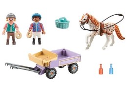 Playmobil Zestaw figurek Horses 71496 Powóz kucyków