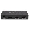 Qoltec Aktywny rozdzielacz Splitter 2 x HDMI 4K x 2K | 3.4Gb/s