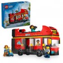 LEGO Klocki City 60407 Czerwony, piętrowy autokar