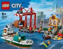 LEGO Klocki City 60422 Nadmorski port ze statkiem towarowym