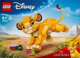 LEGO Klocki Disney Classic 43243 Król Lew - lwiątko Simba