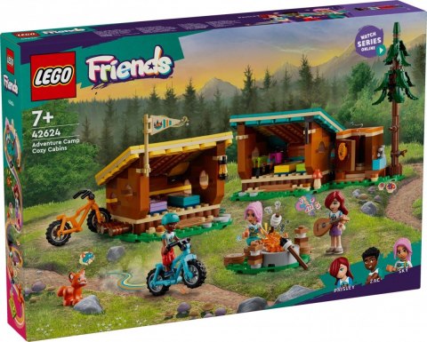 LEGO Klocki Friends 42624 Przytulne domki na letnim obozie