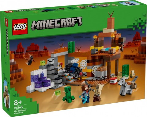 LEGO Klocki Minecraft 21263 Kopalnia w Badlandach