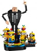 LEGO Klocki Minions 75582 Gru i minionki z klocków