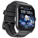 Kumi Smartwatch KU7 1.96 cala 250 mAh czarny