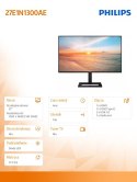 Philips Monitor 27E1N1300AE 27 cali IPS 100Hz HDMI USB-C HAS Głośniki