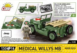 Cobi Klocki Klocki Medical Willys MB