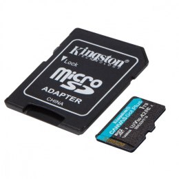 Kingston Karta microSD 1TB Canvas Go Plus 170/90MB/s Adapter