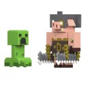 Mattel Zestaw figurek Minecraft Legends Creeper vs Piglin