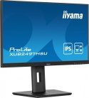 IIYAMA Monitor 24 cale XUB2497HSU-B1 IPS.HDMI.DP.2x2W.2xUSB(2.0).HAS(150mm). 250cd.1ms.100Hz /5y/