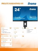 IIYAMA Monitor 24 cale XUB2497HSU-B1 IPS.HDMI.DP.2x2W.2xUSB(2.0).HAS(150mm). 250cd.1ms.100Hz /5y/