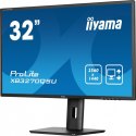 IIYAMA Monitor 32 cale XB3270QSU-B1 IPS,WQHD,HDMI,DP,100Hz,250cd,3ms,2x2W, 3xUSB(3.2),FlickerFree,VESA,HAS(150mm)