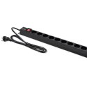 Qoltec Listwa zasilająca PDU do RACK | 16A | 16xSCHUKO | Pionowa | 1.8m