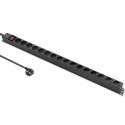 Qoltec Listwa zasilająca PDU do RACK | 16A | 16xSCHUKO | Pionowa | 1.8m