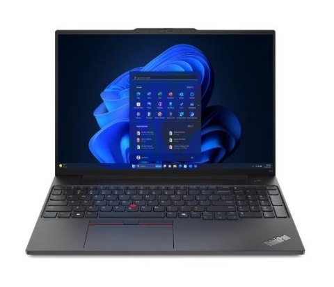 Lenovo Notebook ThinkPad E16 G2 21MA002RPB W11Pro Intel Core Ultra 7 155H/16GB/512GB/INT/16.0 WUXGA/Graphite Black/3YRS OnSite + 1YR Pr