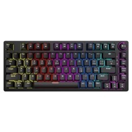 Savio Klawiatura mechaniczna bezprzewodowa PHENIX Gateron Yellow Pro, ABS