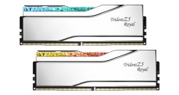 G.SKILL Pamięć PC - DDR5 32GB (2x16GB) Trident Z5 Royal RGB 7200MHz CL34 XMP3 Srebrna