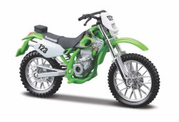 Maisto Model metalowy motocykl Kawasaki KLX 250SR z podstawką