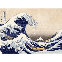 Trefl Puzzle drewniane 200 elementów Wielka Fala w Kanagawie Hokusai Katsushika