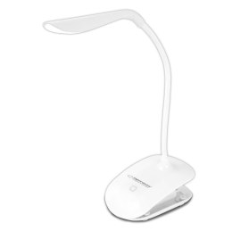 ESPERANZA Lampka LED biurkowa Esperanza Deneb ELD104W biała