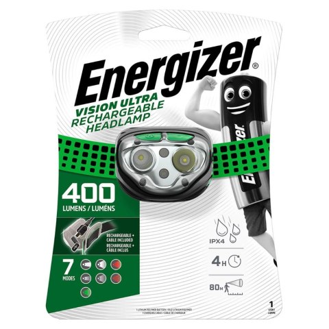 Energizer Latarka czołowa, czołówka Energizer Vision Ultra Rechargeable Headlamp