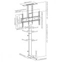 Maclean Uchwyt elektryczny TUYA wysuwany MC-866T 37-80 cali