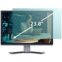 Qoltec Filtr światła niebieskiego 23.8 cala | 16:9 | Ochrona wzroku | Anti Glare | Matowy | na monitor