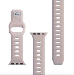 3mk Protection Pasek do Apple Watch - 3mk Silicone Watch Strap for Apple -38/40/41 mm Latte