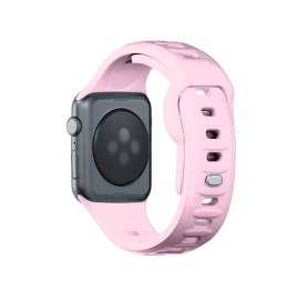 3mk Protection Pasek do Apple Watch - 3mk Silicone Watch Strap for Apple -38/40/41 mm Powder Pink