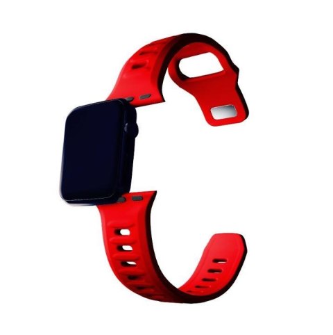 3mk Protection Pasek do Apple Watch - 3mk Silicone Watch Strap for Apple -38/40/41 mm Red