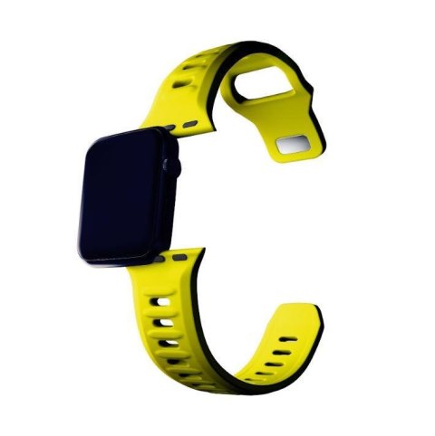 3mk Protection Pasek do Apple Watch - 3mk Silicone Watch Strap for Apple -38/40/41 mm Yellow