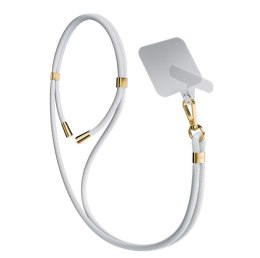 3mk Protection Smycz do telefonu - 3mk EasyClip - White (gold)