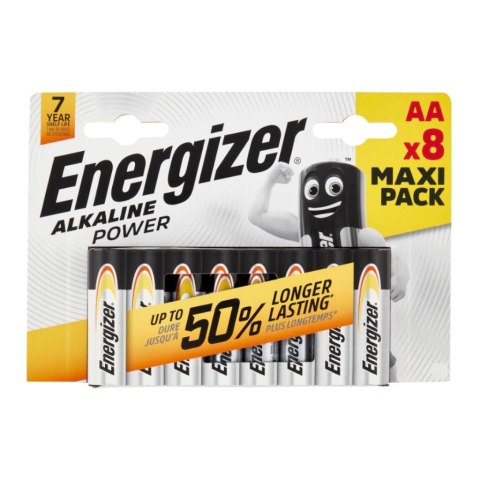 Energizer Bateria alkaliczna Energizer Alkaline Power AA / LR6 - 8 sztuk (blister)