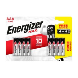 Energizer Bateria alkaliczna Energizer Max AAA / LR03 - 8 sztuk (blister)