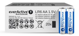 Everactive Baterie alkaliczne AA/LR6 everActive Blue Alkaline 40 sztuk, edycja limitowana