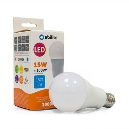 Inni producenci Żarówka LED Abilite klasyczna mleczna b.ciepła E27 15W/230V 1521lm A65