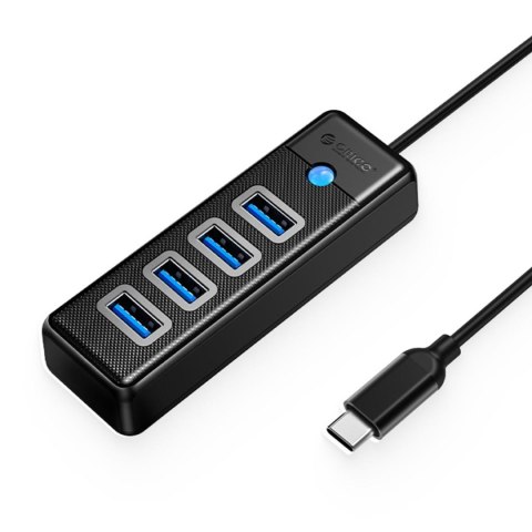 ORICO Hub USB-C Orico PW4U-C3-015-BK-EP 4x USB-A 3.1 czarny