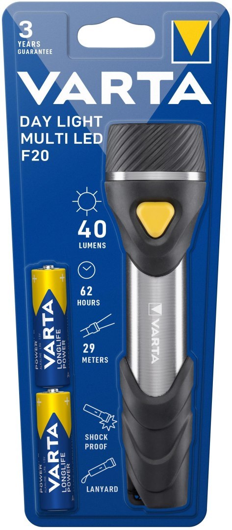 Varta Baterie Latarka VARTA Day Light Multi LED F20