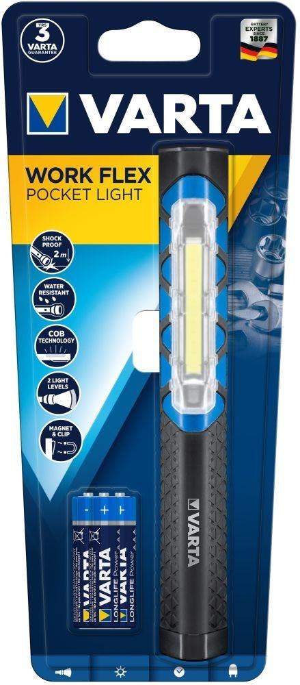 Varta Baterie Latarka VARTA Work Flex Pocket Light 3xAAA