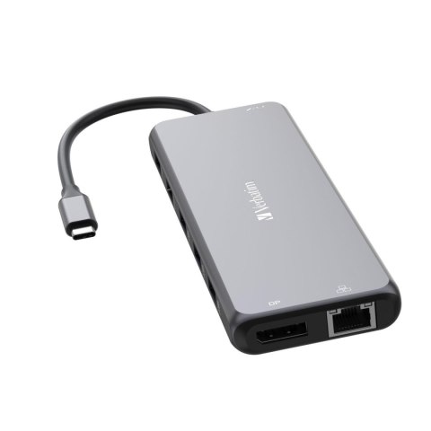 VERBATIM Hub USB Verbatim Multi Port CMH-13: 2x USB-C PD, 1xUSB-A 3.1, 3xUSB-A 3.0, 2xUSB-A 2.0, 2xHDMI, DisplayPort, RJ-45, audio