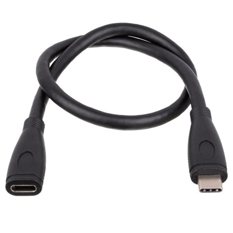 AKYGA Kabel USB Akyga AK-USB-32 USB type C (f) / USB type C (m) ver. 3.1 0,3m czarny