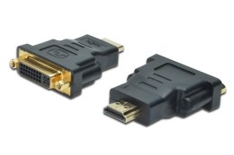 Digitus Adapter DIGITUS HDMI FHD 1080p 60Hz Typ HDMI A/DVI-I (24+5) M/Ż czarny