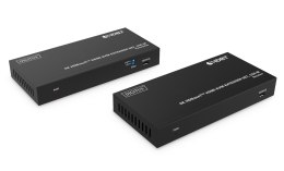 Digitus Przedłużacz/Extender DIGITUS HDMI 4K60Hz 150m po skrętce HDBaseT HDCP 2.2 IR EDID PoC (Power over Cable) (zestaw)