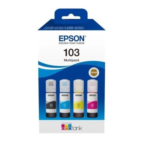 Epson Tusz EPSON 103 EcoTank Multipack 4 kolory (4x65 ml) - USZ OPAK