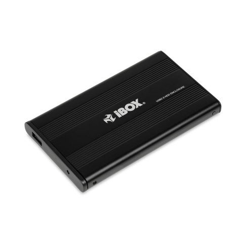 IBOX Obudowa na dysk iBOX HD-01 2.5" USB 2.0 czarna, aluminium